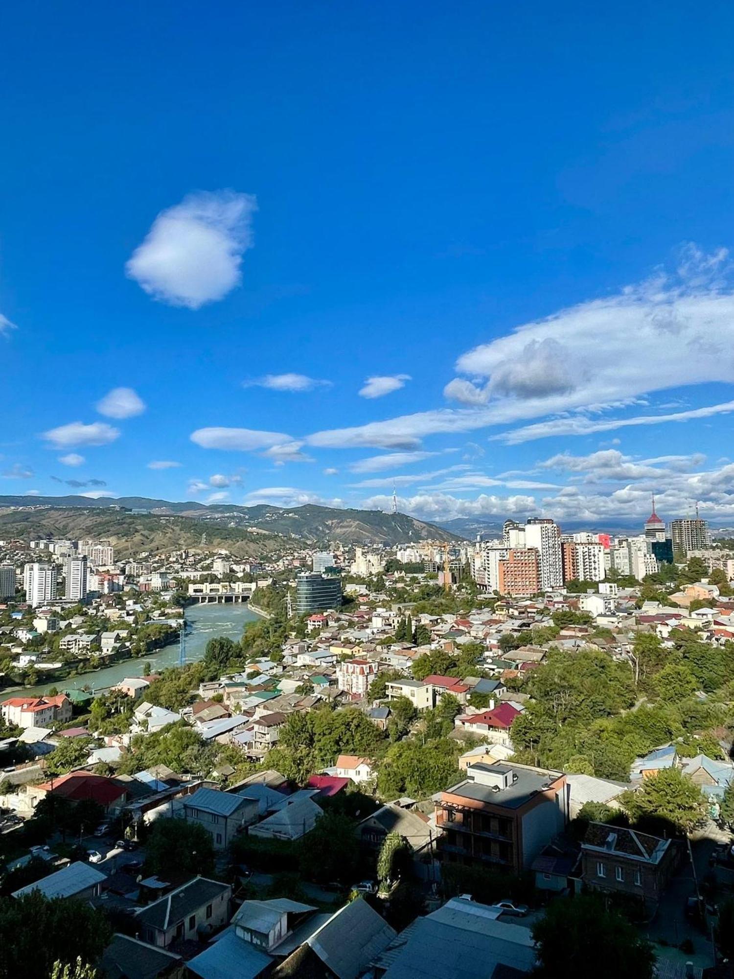 Cozy 1-Bedroom Unit In Tbilisi, With Amazing View ภายนอก รูปภาพ